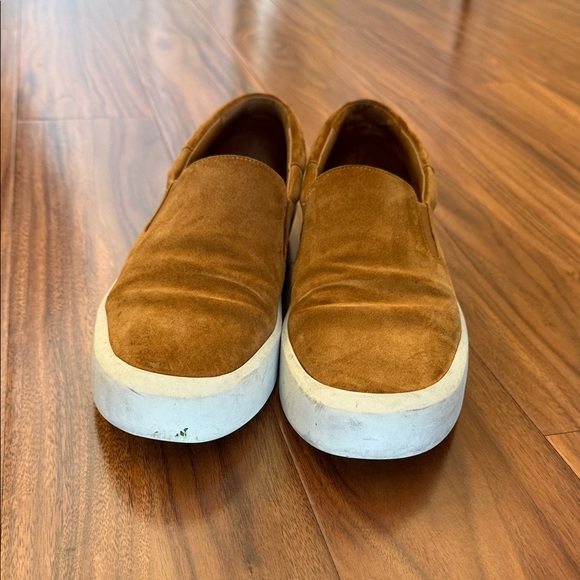 Vince Men's Brown Suede Slip-On Loafers - Picture 6 of 6